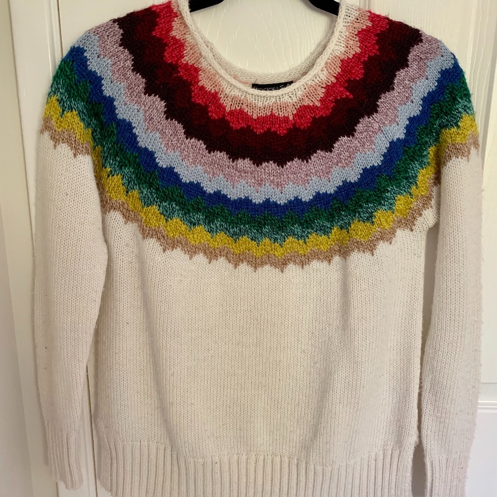 American Eagle- rainbow sweater